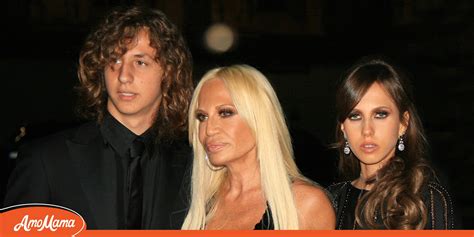 o versace hijos|donatella versace son.